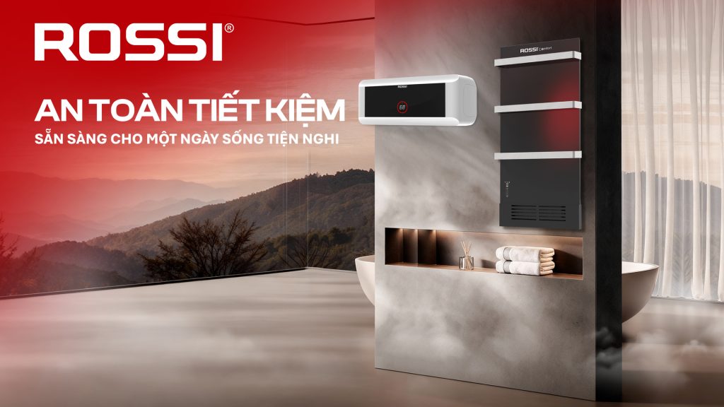 Ra mắt bộ Giải pháp làm nóng Rossi DuoComfort