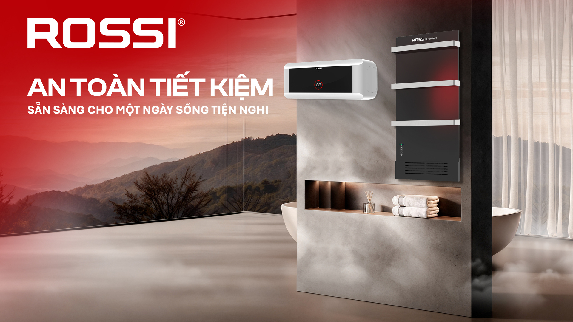 Ra mắt bộ Giải pháp làm nóng Rossi DuoComfort